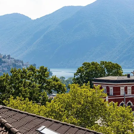 Belvedere Walking Distance From Train Station Apartmán Lugano